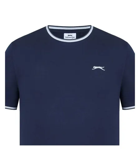 Mens Cotton T-shirt Navy Slazenger
