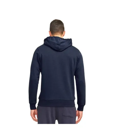 Mens Logo Regular Hoodie Navy JJ Rebel