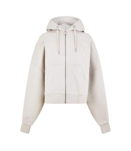 Sweat À Capuche Avec Cordons Motif/style Emblème Fille Beige Gris Jack Wills