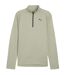 Mens Performance Quarter Zip Tailored Long-sleeved Top Army Puma-1