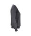 Womens/ladies Oakville Knitted Sweatshirt Anthracite Melange Cutter & Buck-4