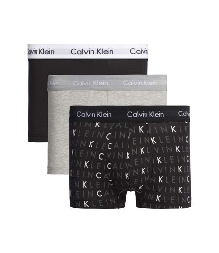 Tripack boxers stretch à logo  -  Calvin klein - Homme