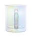 Deluxe electroplated glass double wall mug one size transparent XD Collection-2