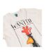 T-shirt Motif Feathers Mcgraw Motif/style Poster ´wanted´ Homme Écru Wallace And Gromit-3