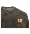 Caterpillar - T-shirt manches longues - Homme (Marron) - UTFS7480
