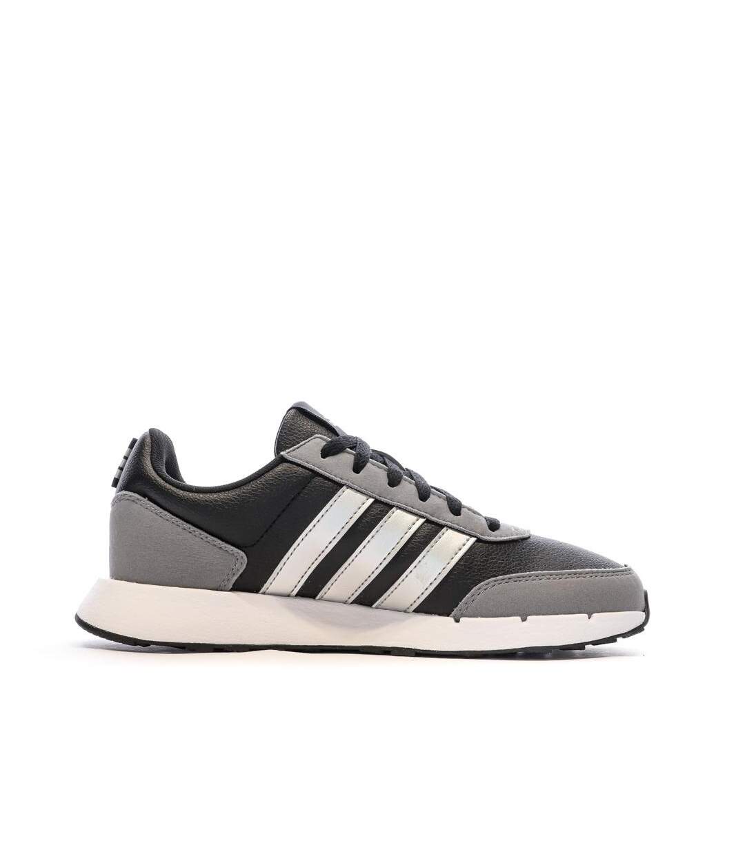Baskets noir/gris homme adidas run50s-2