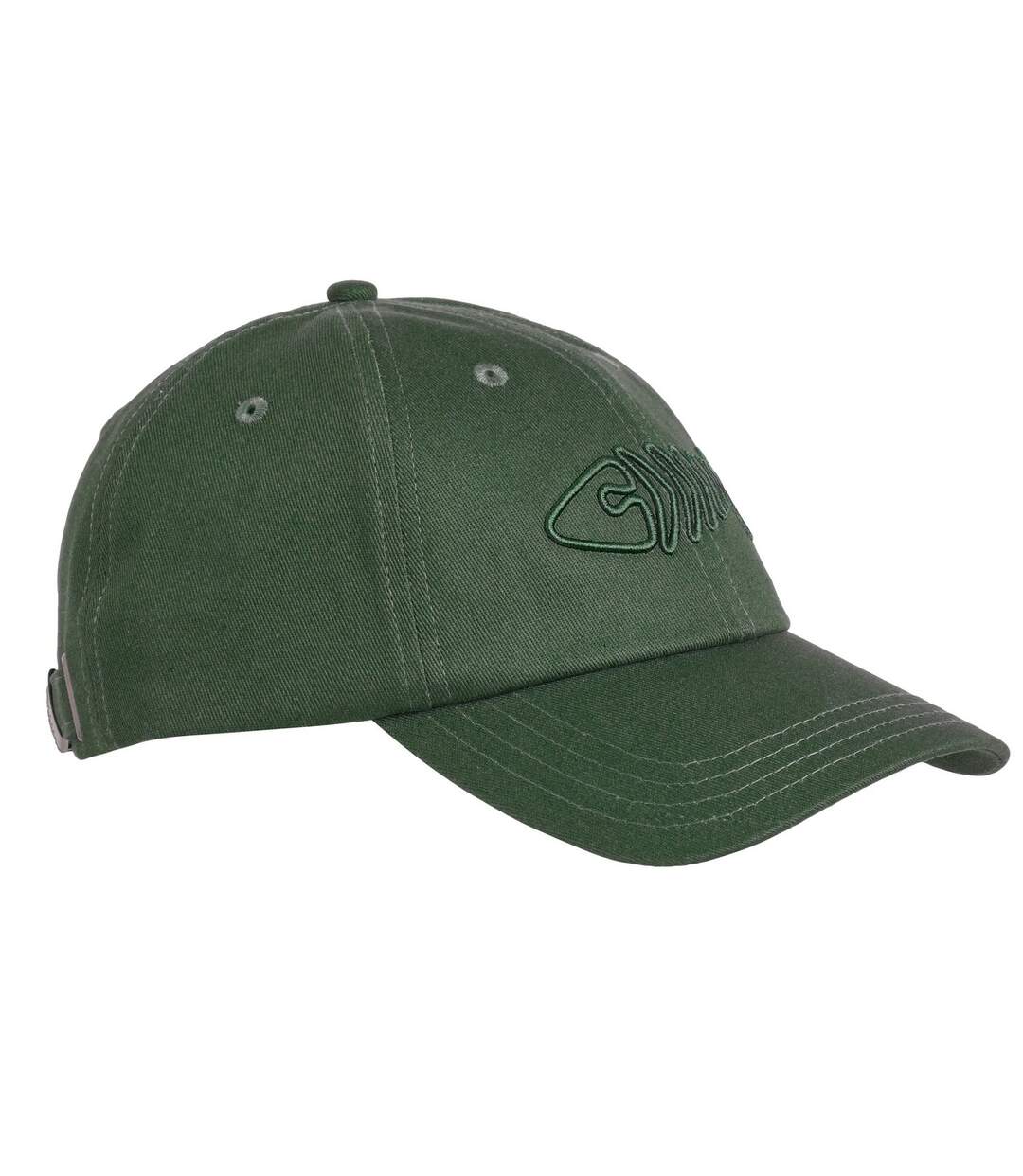 Bude logo twill baseball cap army green Weird Fish-1