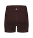 Lot De 2  Shorts Yoga Femme Marron Noir Slazenger-3
