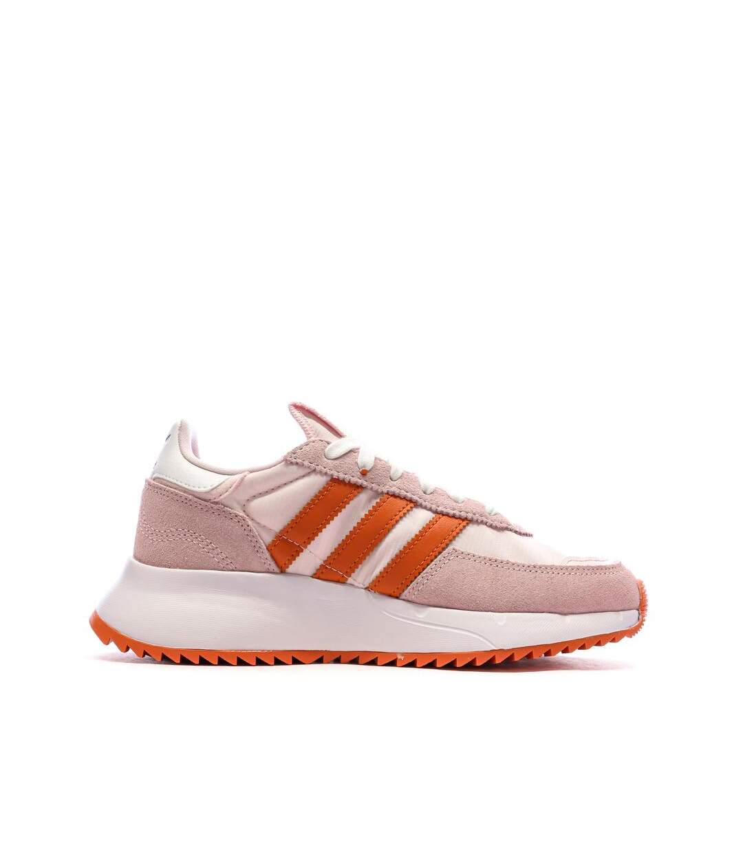 Baskets rose/orange femme adidas retropy-2