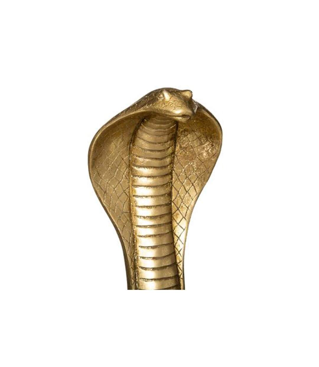 Statue Déco Cobra 37cm Or-2