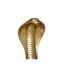 Statue Déco Cobra 37cm Or-2