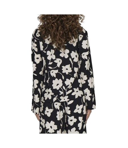 Blouse noire/blanche femme jdy silas