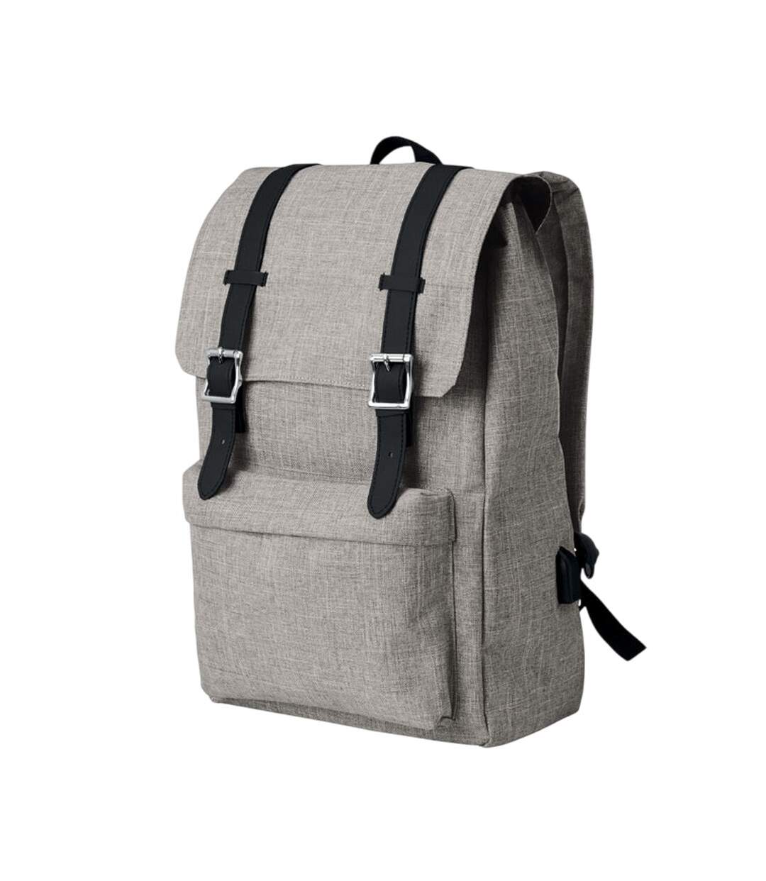 Riga polyester backpack one size grey MidOcean-3