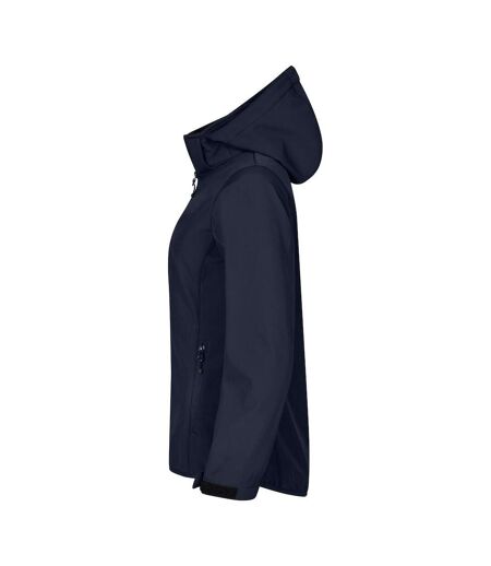 Veste Softshell Classic Femme Bleu Marine Foncé Clique