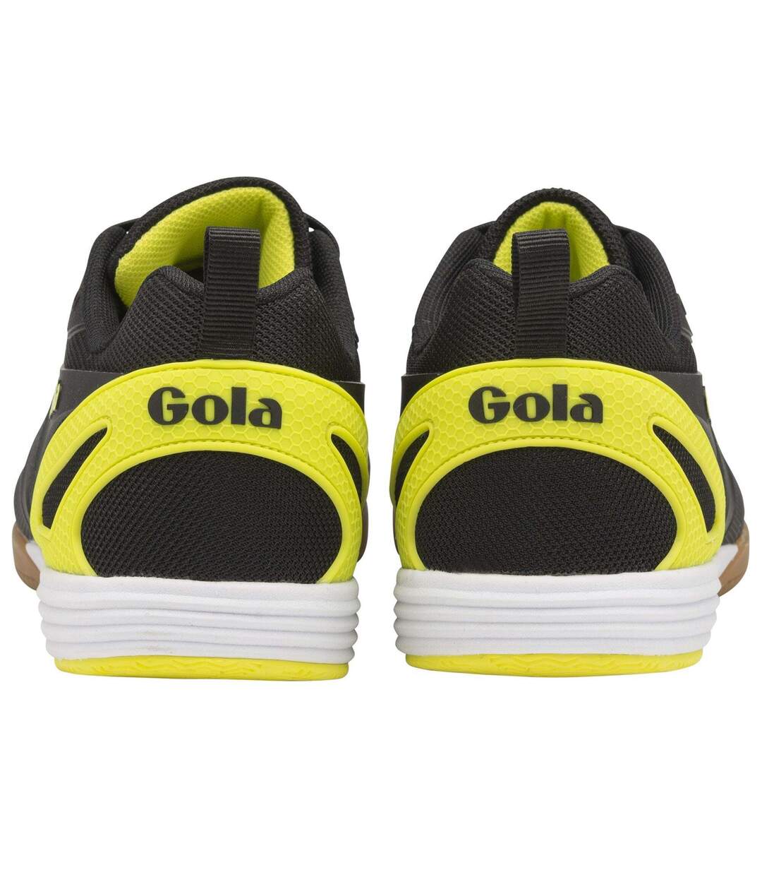 Chaussures de salle echo tx homme noir / jaune Gola-2