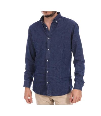 Chemise Denim Bleu Homme Jack & Jones Plain - XS