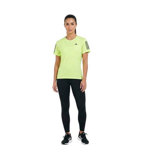 T-shirt Own The Run Femme Citron Adidas