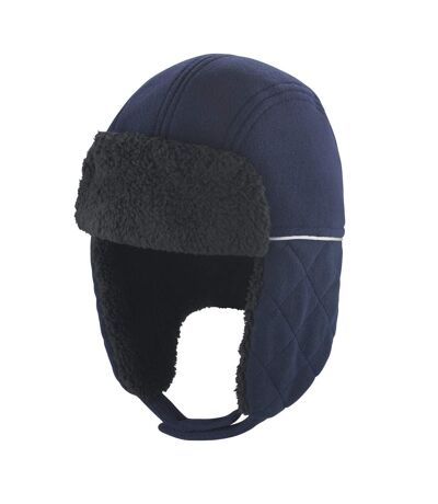Result Winter Essentials Ocean Trapper Hat (Navy/Black) - UTRW5167