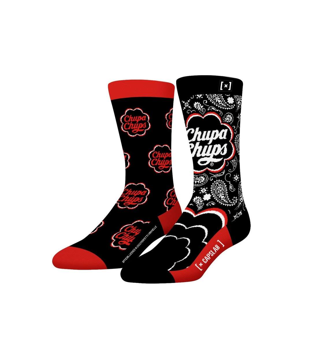 Paire de chaussettes de ville  Chupa Chups Ban Capslab