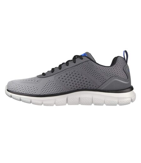 Mens track ripkent trainers grey/black Skechers