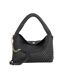 Basket Weave Hobo Bag One Size Black Dune London-1