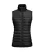 Womens/ladies Arches Padded Bust Gilet Black James Harvest-1