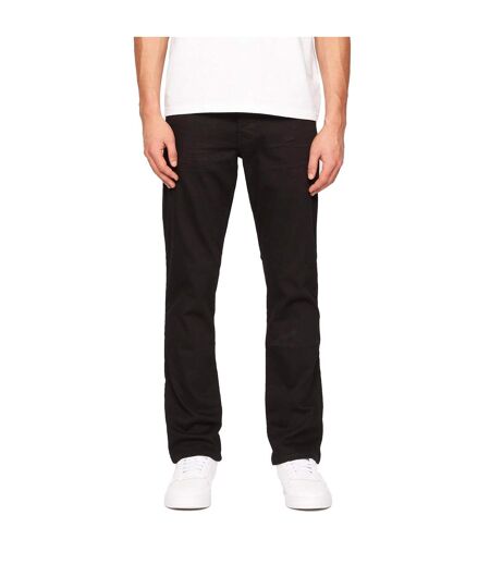 Jean princed homme noir uni Crosshatch