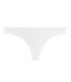 Womens/ladies Marquisette Sheer Thong White Calvin Klein-2