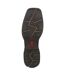 Mens Rebel Full Grain Leather Cowboy Boots Chocolate Midnight Durango-4