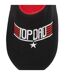 Mens Top Dad Slip-on Mule Slippers Black Red Keanu-3