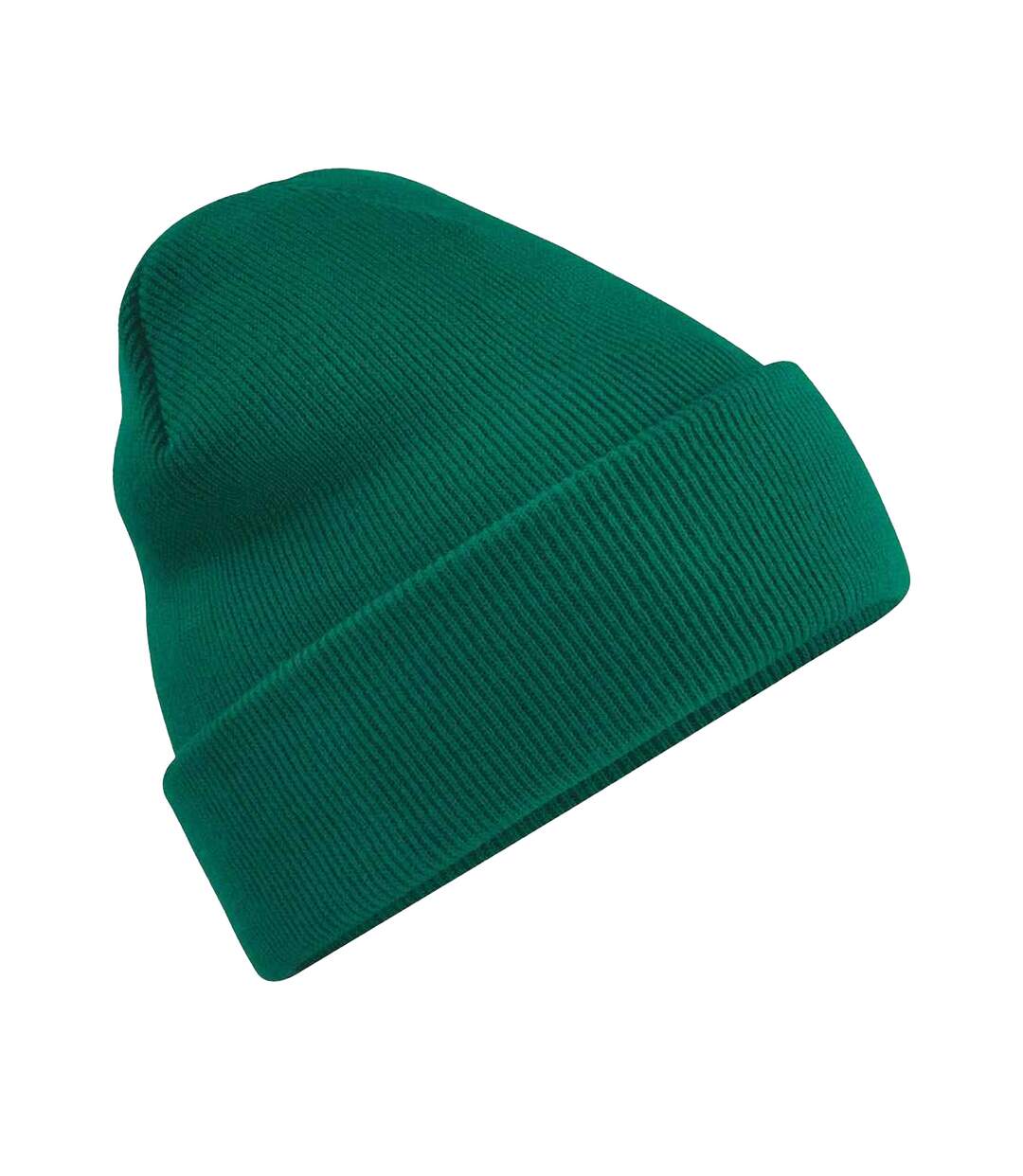 Bonnet adulte vert bouteille Beechfield