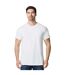 T-shirt Uni Manches Courtes En Coton Adulte Blanc Gildan-3