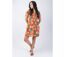 Robe courte été coupe ample MAJA motif fleuri lumineux Coton Du Monde-2
