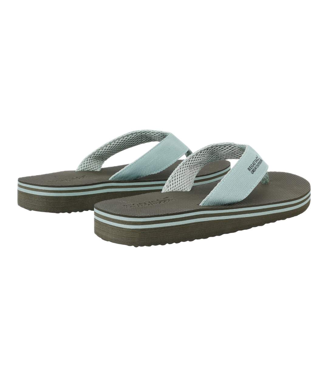 Tongs Rico Homme Kaki Foncé Vert Glacier Regatta-2
