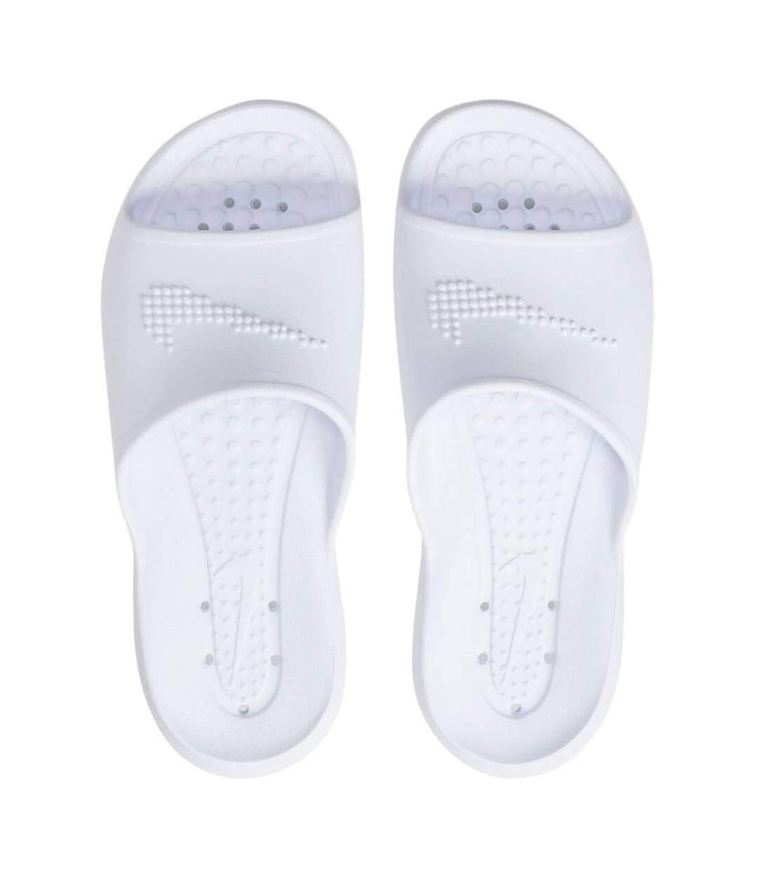 Claquettes Victori Femme Blanc Nike-2