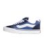 Chaussures À Roulettes Motif/style Rembourré Knu Skool Homme Bleu Marine Vrai Blanc Vans-3