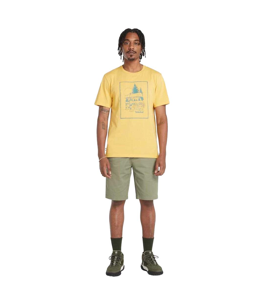 Short Chino Topsfield Homme Vert Timberland-4