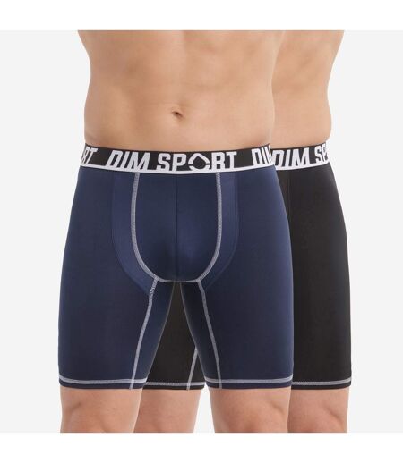 Lot de 2 Boxers Long Microfibre Sport