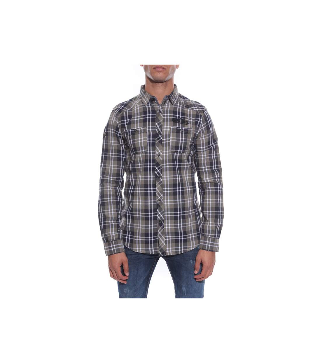 CHEMISE TIBET KHAKI-1