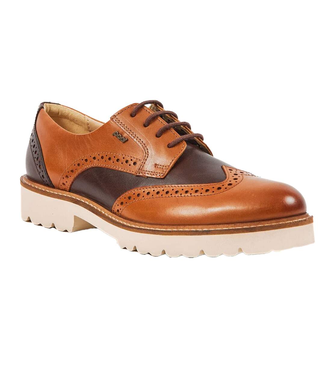 Chaussures Brogues Kortney Homme Brun Clair POD-1