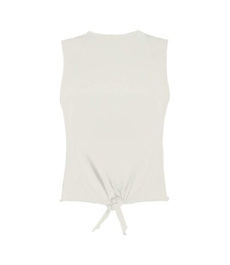 Womens/ladies Get Him Back Olivia Rodrigo Sleeveless Top Vintage White Amplified