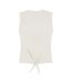 Womens/ladies Get Him Back Olivia Rodrigo Sleeveless Top Vintage White Amplified-2