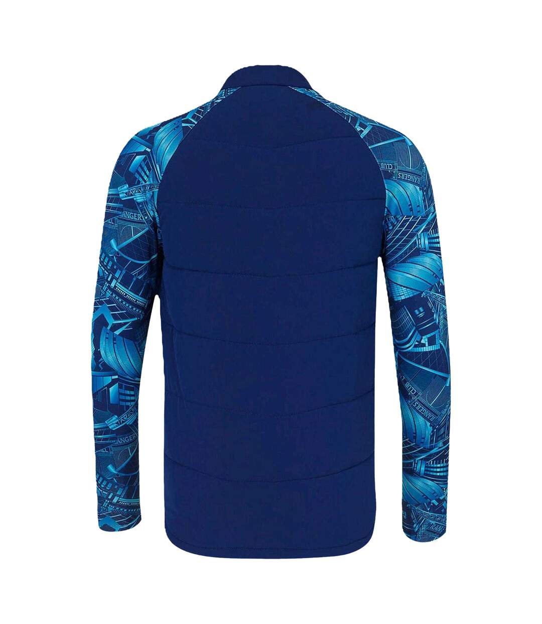 Veste Motif/style Rangers Fc 2023/2024 Homme Bleu Foncé Castore-2