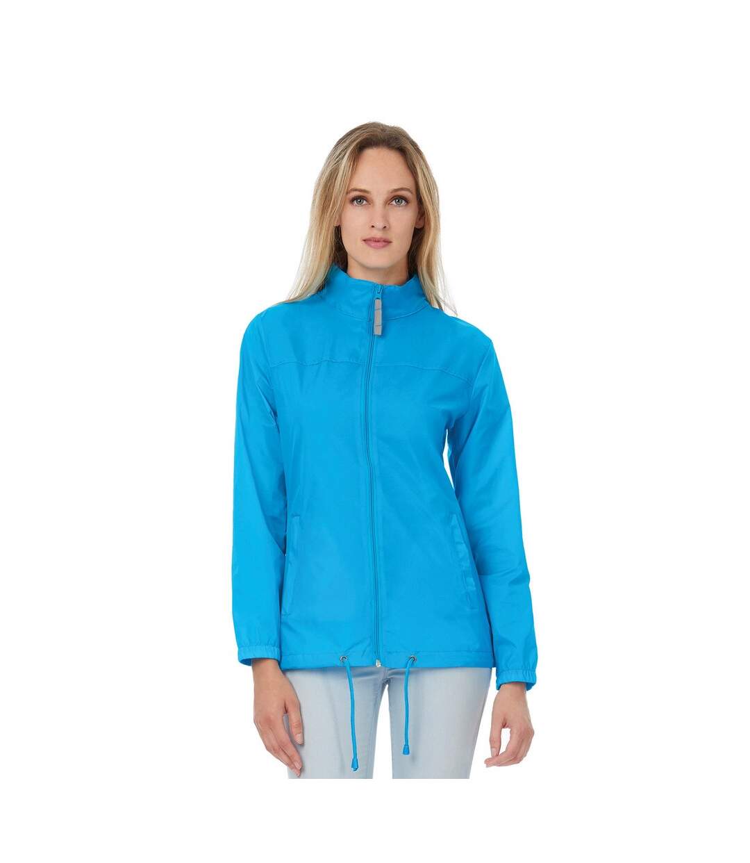 Veste softshell sirocco femme bleu atoll B&C-2