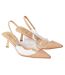 Escarpins dallas femme beige / transparent Dorothy Perkins