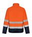 Blouson de travail Würth MODYF 2 en 1 haute-visibilité orange/marine