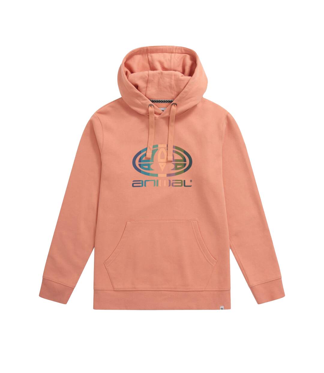 Sweat à capuche maya femme rose Animal