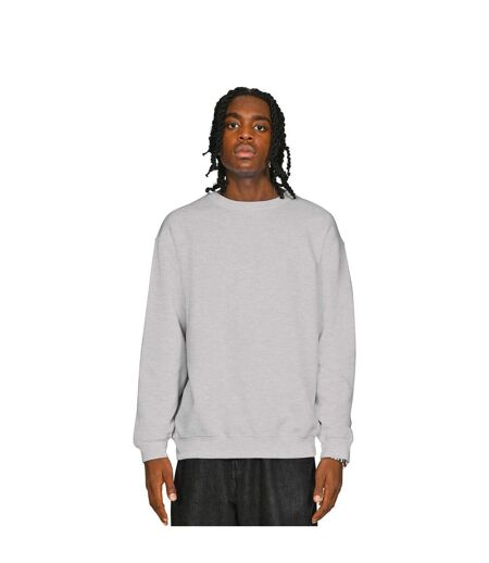 Mens Ringspun Cotton Tall Oversized Sweatshirt Ash Grey Casual Classics