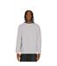 Mens Ringspun Cotton Tall Oversized Sweatshirt Ash Grey Casual Classics-1