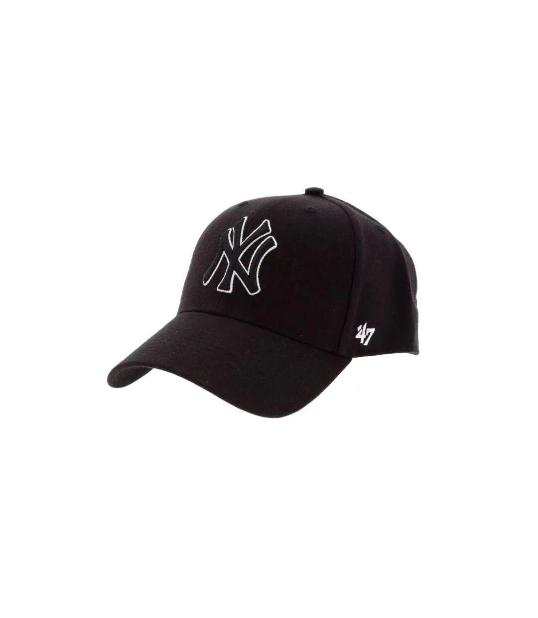 Casquette De Baseball Motif/style New York Yankees Mvp Blanc Noir 47-3